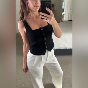 Express new button down vest